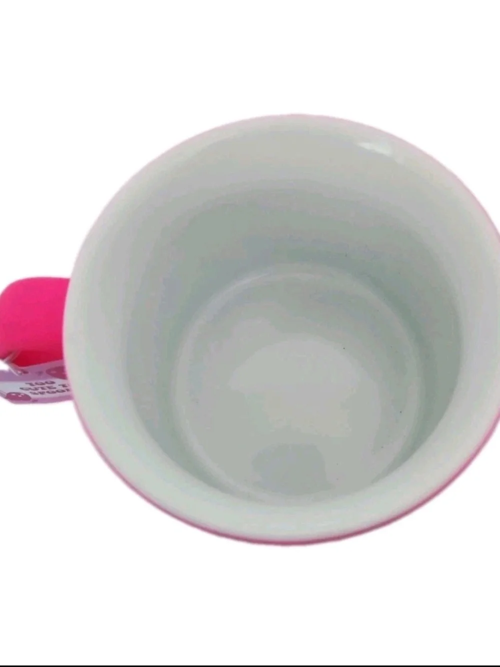 Pink Halloween Ghost Ceramic Mug - Cute Spooky Design